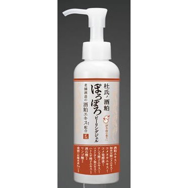 杜氏の酒粕　ぽろぽろピーリングジェル　ポスト投函で送料無料 黒ずみ くすみ 角質 ピーリング 全身OK 酒粕 アンズ ハトムギ パラベン不使用 着色料不使用